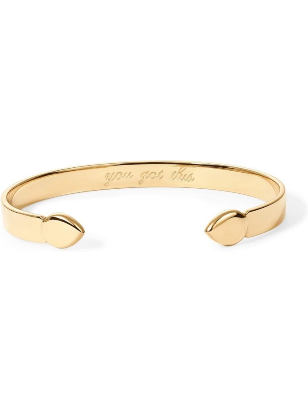 Waterproof Gold Plated Bangle Bracelet for Women, Stylish Mantra Cuff Jewelry